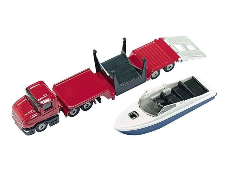 SIKU Low Loader With Boat