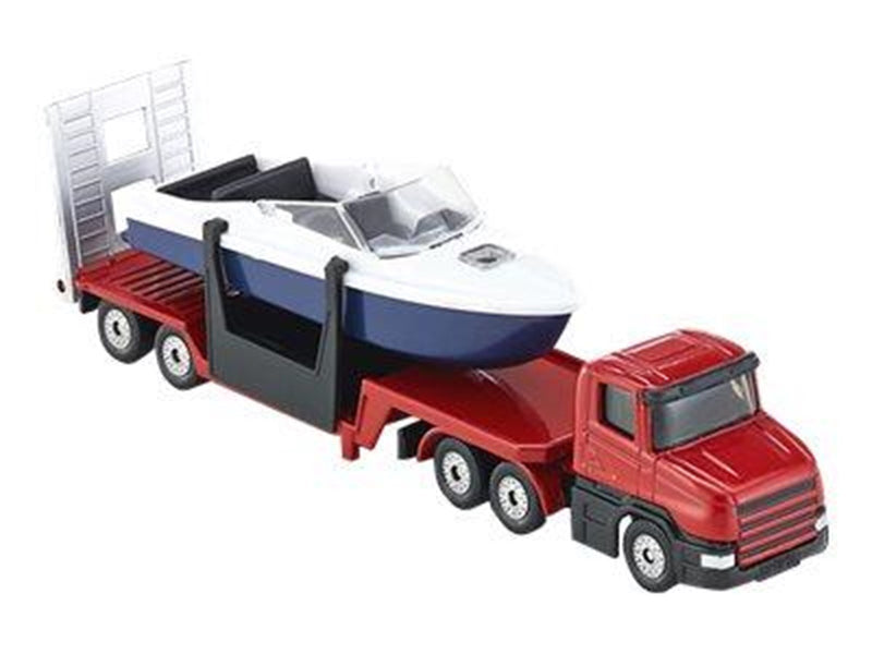 SIKU Low Loader With Boat
