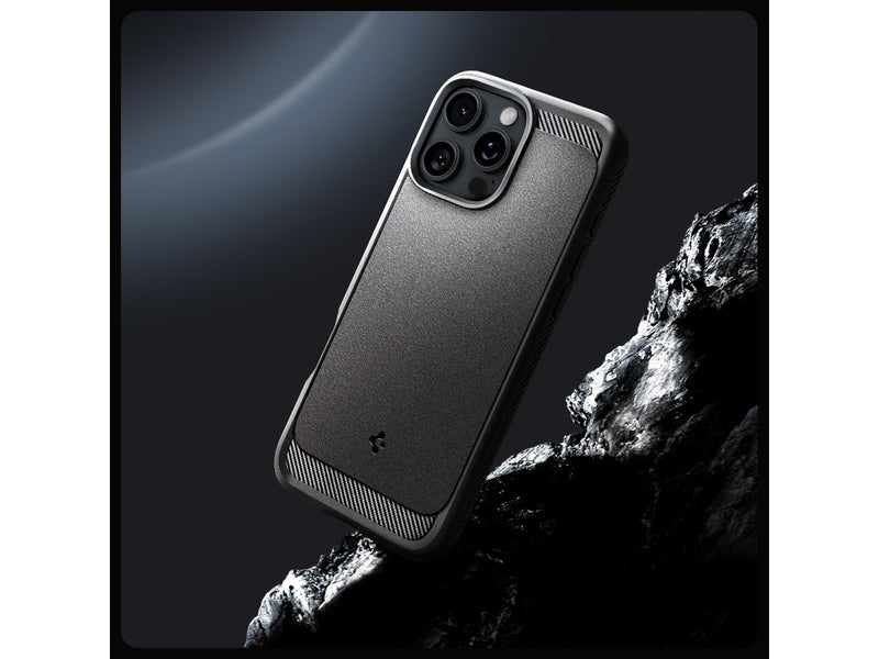 Spigen Rugged Armor MagSafe - Grey - iPhone 16 Pro Max