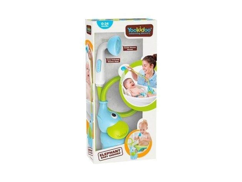 Yookidoo - Elephant Baby Shower - Blue/Green