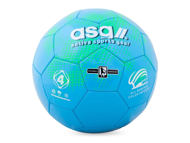 ASG Football Blue/Green size 4
