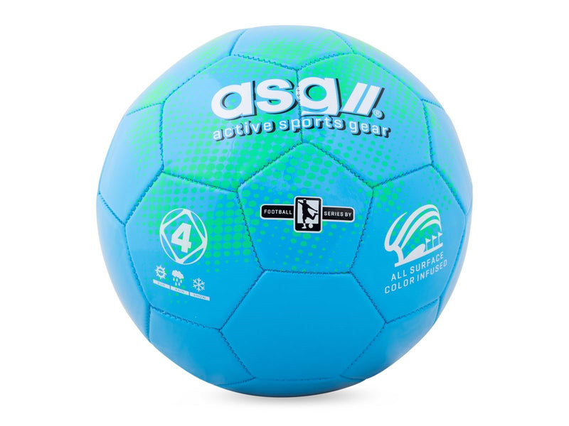 ASG Football Blue/Green size 5