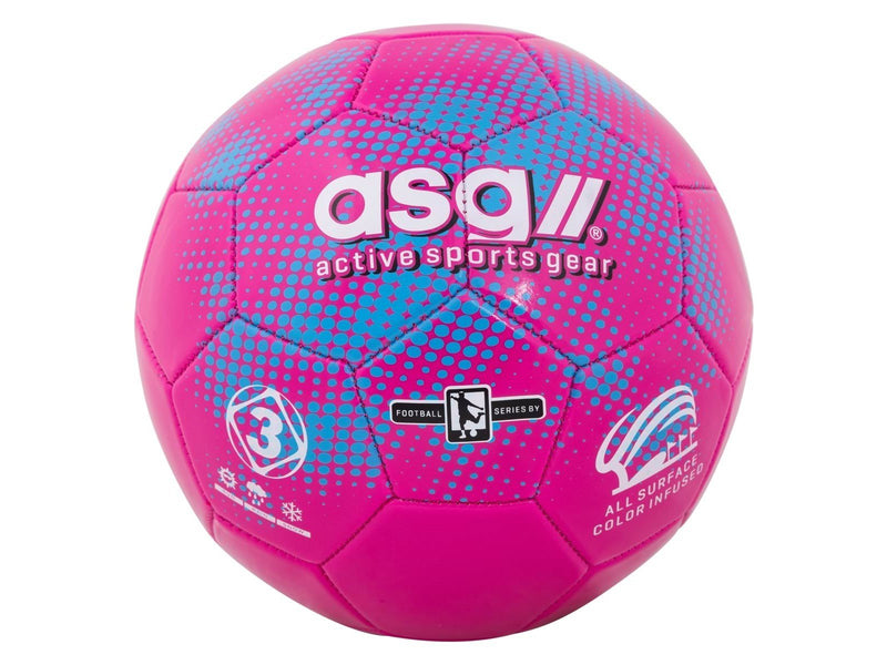 ASG Football Pink/Blue size 3