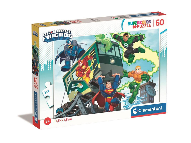 Clementoni Jigsaw Puzzle Super Color DC Comics 60 pcs. Boden