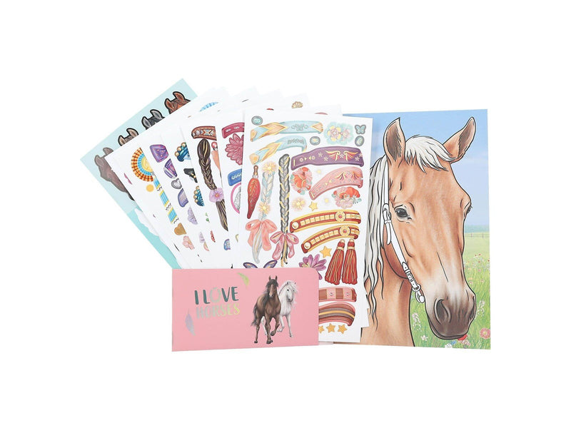 Miss Melody Create Your Horses Blaze Colouring Book