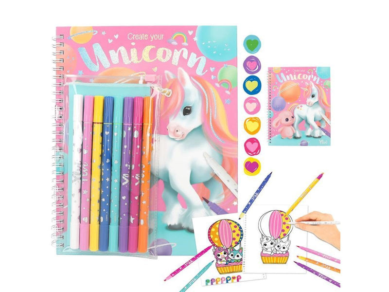 Depesche Ylvi Colouring Book with Pen Set