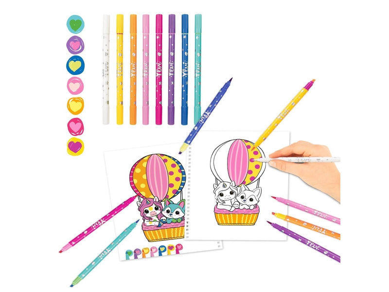Depesche Ylvi Colouring Book with Pen Set