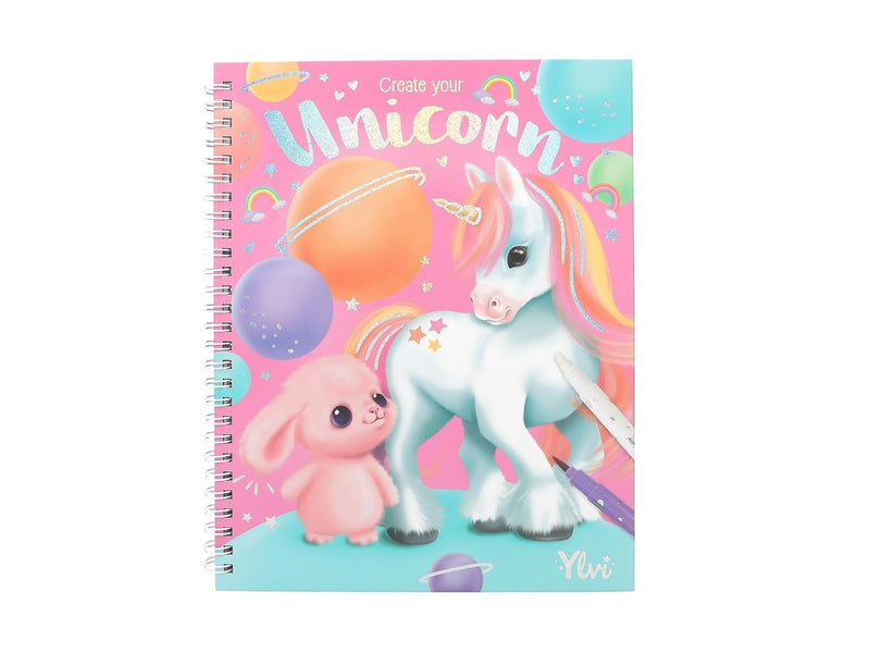 Depesche Ylvi Colouring Book with Pen Set