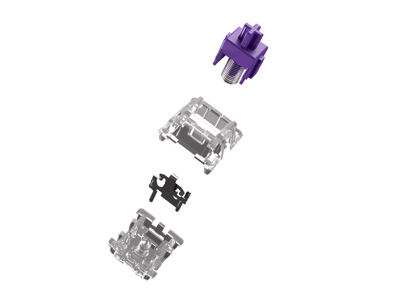 Glorious Mechanical Switches (110pcs) - Mako - Lubed [Tactile] 45g - Schlüsselschalter