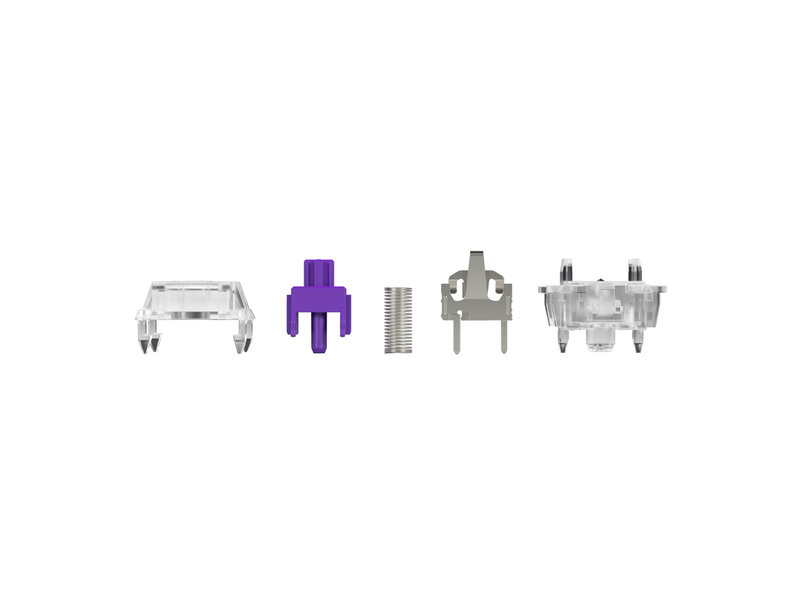 Glorious Mechanical Switches (110pcs) - Mako - Lubed [Tactile] 45g - Schlüsselschalter