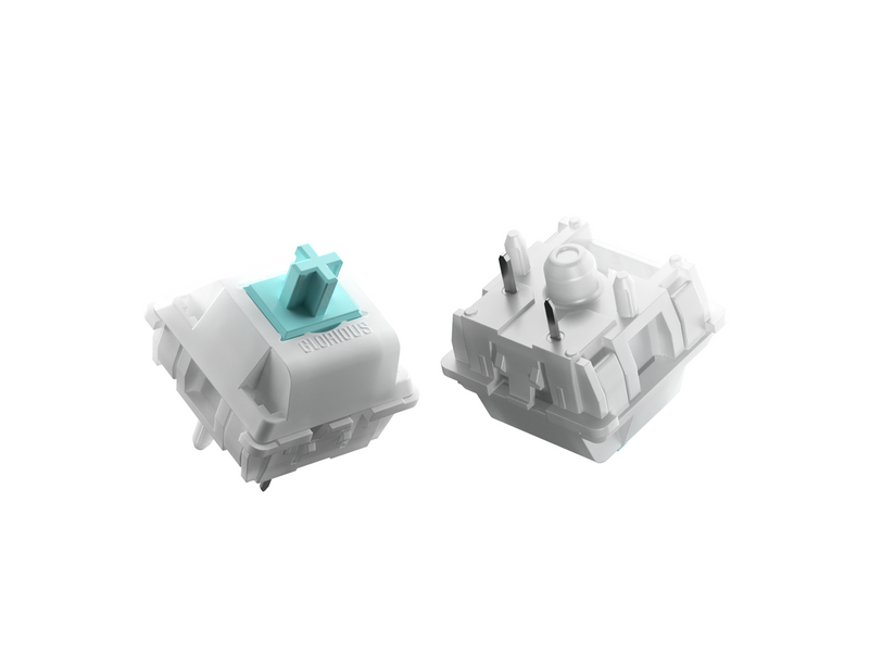 Glorious Mechanical Switches (36pcs) - Lynx - [Linear] 40g - Schlüsselschalter