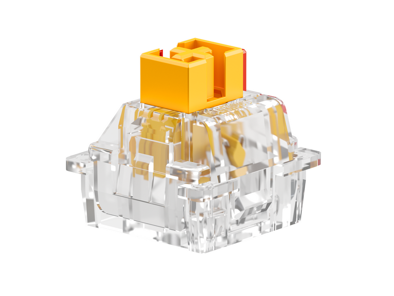 Glorious HE Switches (36pcs) - Panda - Lubed - [Tactile] 45g - Schlüsselschalter