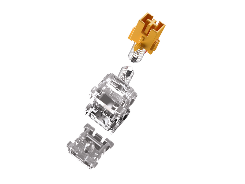 Glorious HE Switches (36pcs) - Panda - Lubed - [Tactile] 45g - Schlüsselschalter