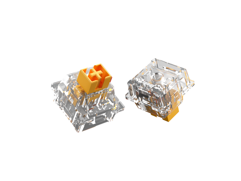 Glorious HE Switches (36pcs) - Panda - Lubed - [Tactile] 45g - Schlüsselschalter
