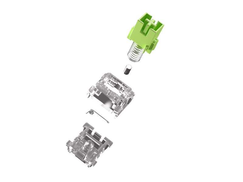 Glorious HE Switches (36pcs) - Raptor - Lubed - [Clicky] 55g - Schlüsselschalter