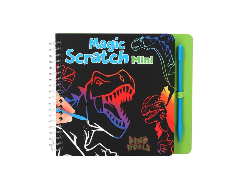 Dino World Mini Magic Scratch Book