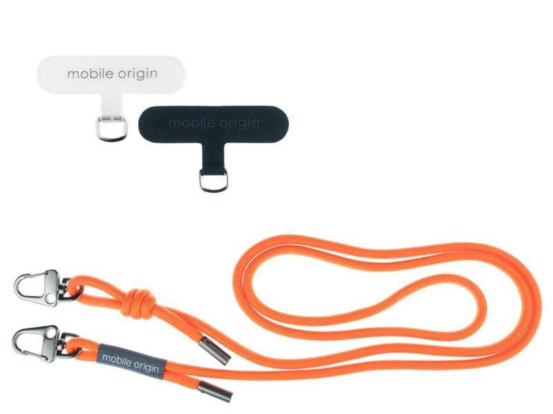Mobile Origin Lanyard rope 6 mm Orange 82 - 163cm