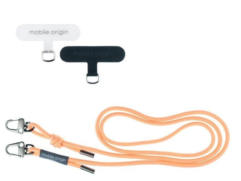 Mobile Origin Lanyard rope 6 mm Peach Fuzz 82 - 163cm