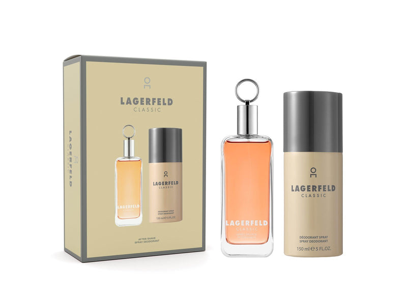 Karl Lagerfeld Classic After Shave + Deo Spray - 100 ml + 150 ml