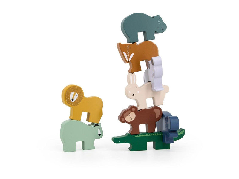 Trixie Baby Wooden Stackable Animals
