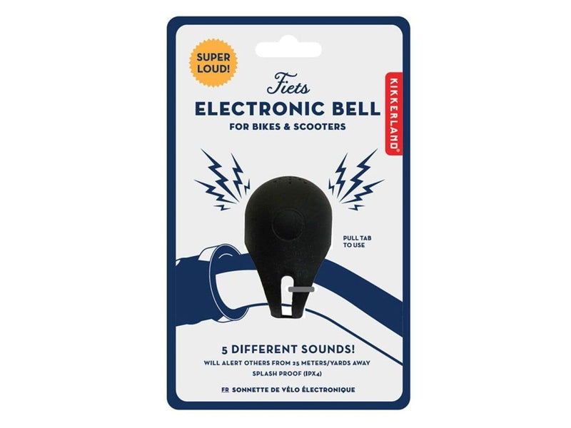 Kikkerland Electronic Bike Bell