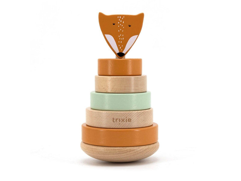 Trixie Wooden Stacking Tower - Mr. Fox