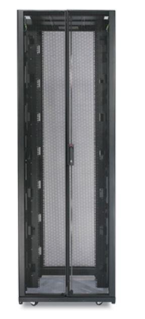 APC NetShelter SX, 45HE, 750 mm breit und 1070 mm tief, Gehäuse mit schwarzen Seitenteilen (AR3155)