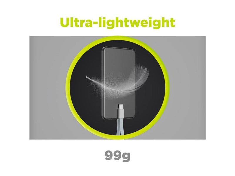 Mobile Origin Blade PowerBank 3000mAh grey Powerbank (Akku) - Grau - 3000 mAh