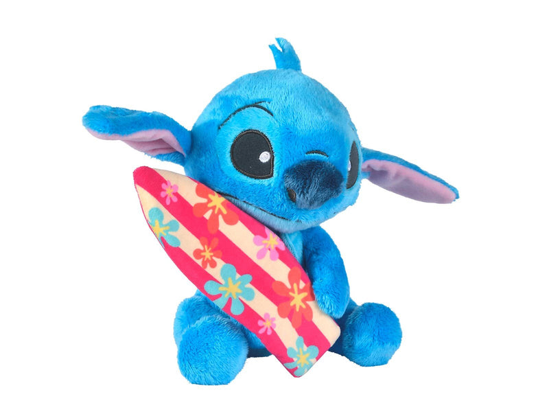 Simba - Stitch with surfboard (25cm) - Teddybär & Kuscheltier