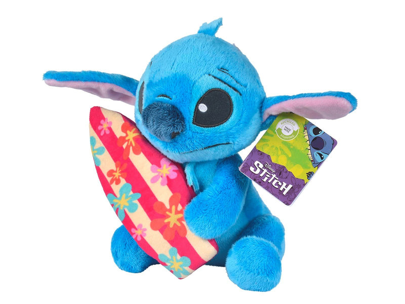 Simba - Stitch with surfboard (25cm) - Teddybär & Kuscheltier
