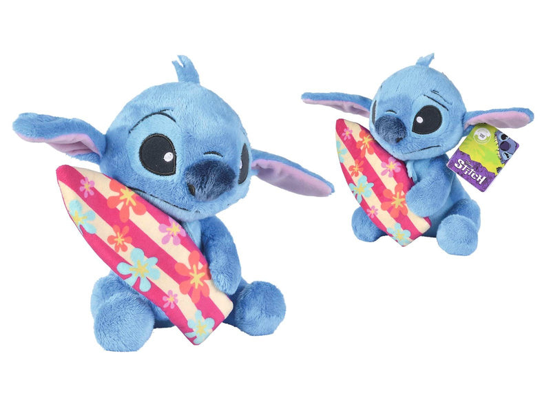 Simba - Stitch with surfboard (25cm) - Teddybär & Kuscheltier