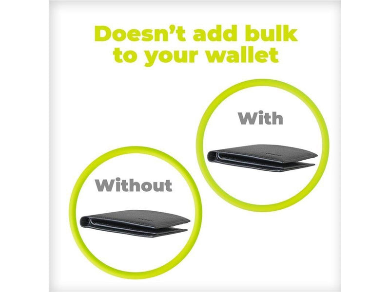 Mobile Origin Airtag Wallet Card - White