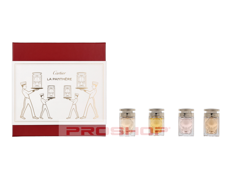 Cartier Miniature Set 4 x 7 ml