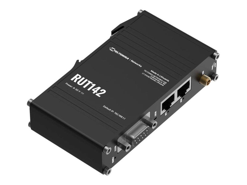 Teltonika RUT142 - wireless router - Wi-Fi - DIN rail mountable - Wireless router N Standard - 802.11n