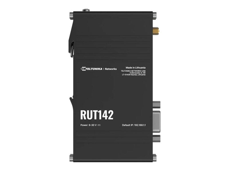 Teltonika RUT142 - wireless router - Wi-Fi - DIN rail mountable - Wireless router N Standard - 802.11n