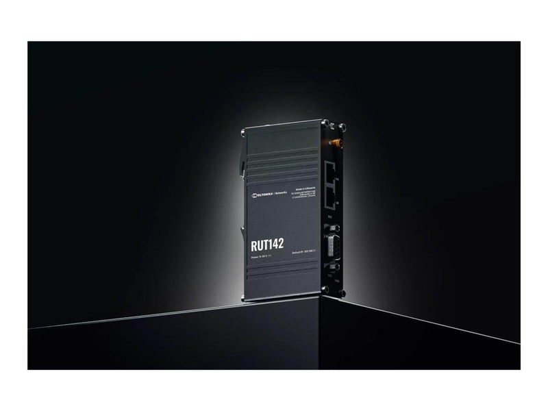Teltonika RUT142 - wireless router - Wi-Fi - DIN rail mountable - Wireless router N Standard - 802.11n