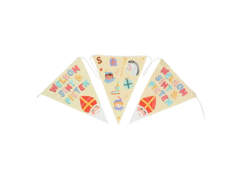Folat BV - Flag line Welcome Saint & Pieten 6 meters