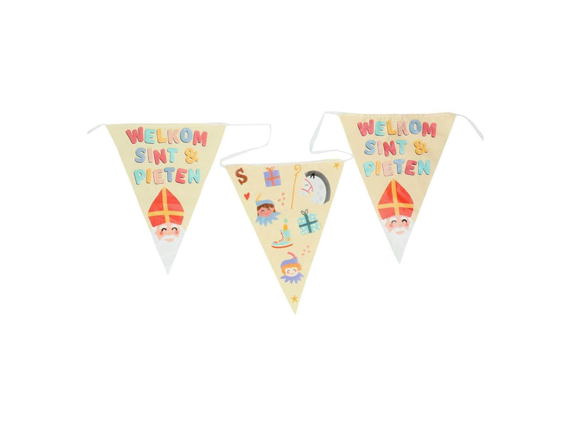 Folat BV - Flag line Welcome Saint & Pieten 6 meters
