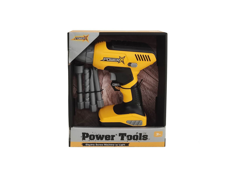 Power X Drill & Screwdriver with light and sound