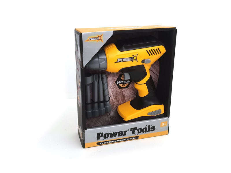 Power X Drill & Screwdriver with light and sound