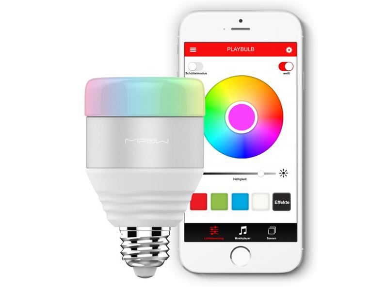 MiPow LED-Lampe Playbulb Color LED Lightbulb E26