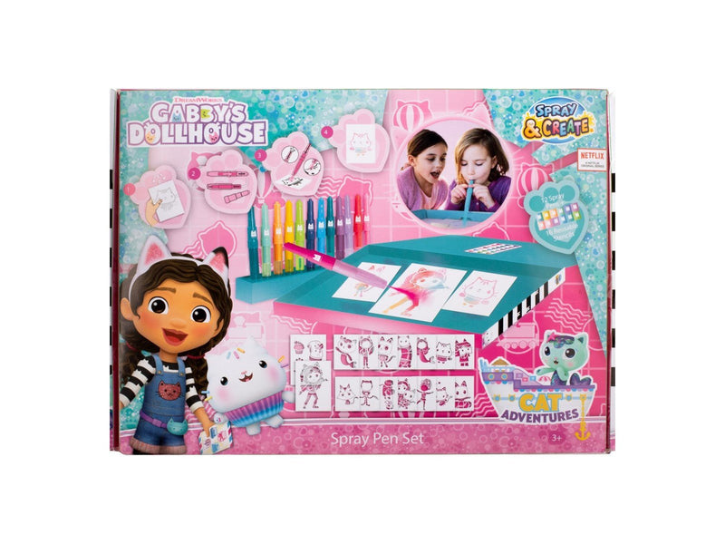 Canenco - Gabby's Dollhouse Blow Pen Set Deluxe