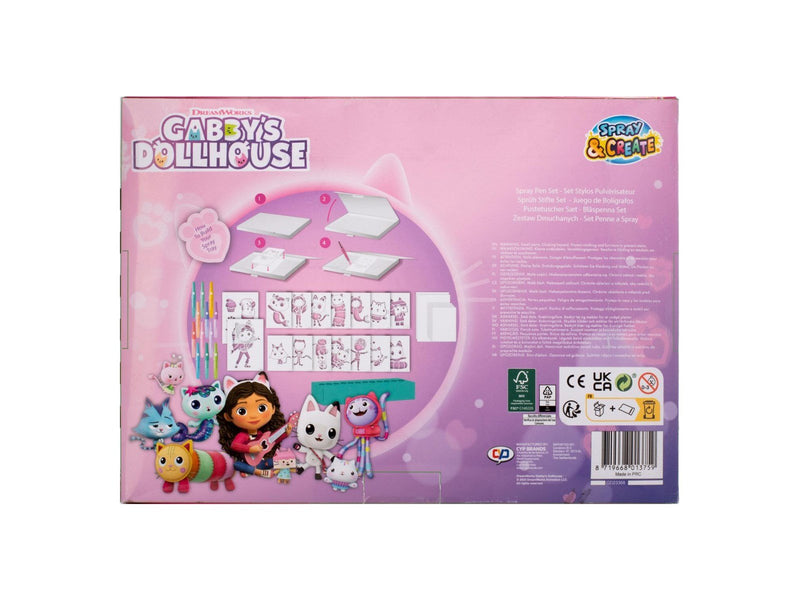 Canenco - Gabby's Dollhouse Blow Pen Set Deluxe