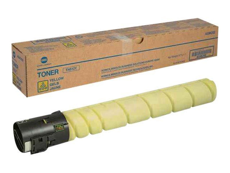 Konica Minolta TN-512Y Yellow Toner Cartridge - Tonerpatrone Gelb