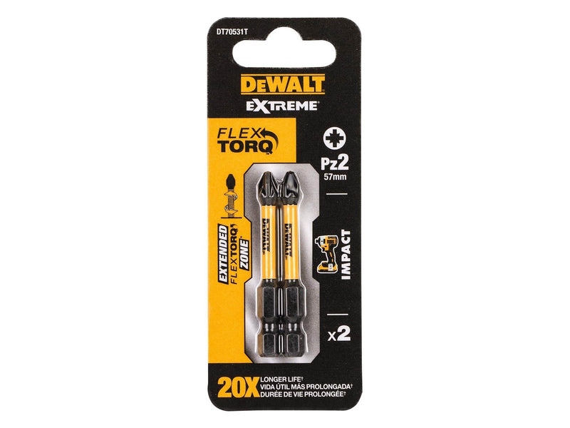 Dewalt DT70531T-QZ 2xPz2 screwdriver bit