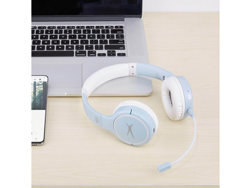 Altec Lansing NanoPhones Bluetooth Headphones - Icy Blue