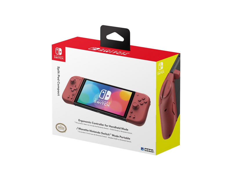 HORI Split Pad Compact (Apricot Red) - Miscellaneous Controller - Nintendo Switch