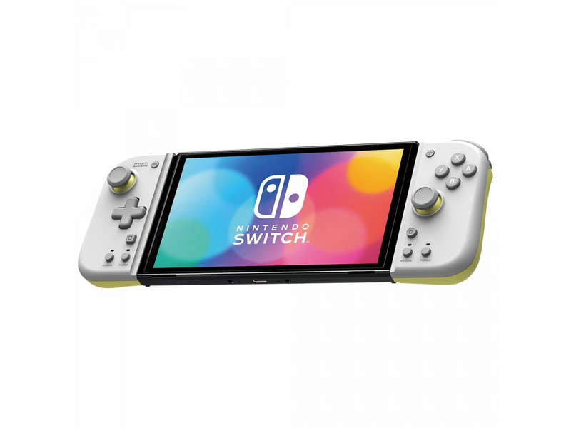 HORI Split Pad Compact (Light Gray & Yellow ) - Miscellaneous Controller - Nintendo Switch