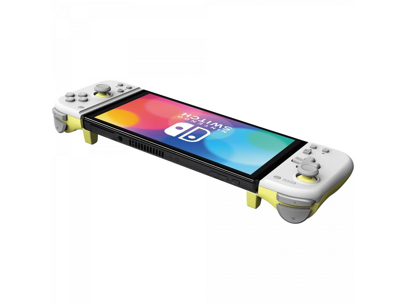 HORI Split Pad Compact (Light Gray & Yellow ) - Miscellaneous Controller - Nintendo Switch