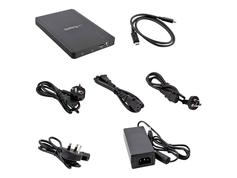 StarTech.com 4 Bay Thunderbolt 3 NVMe Enclosure For M.2 NVMe Solid State Drives
